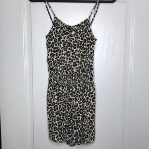 Cheetah / leopard romper